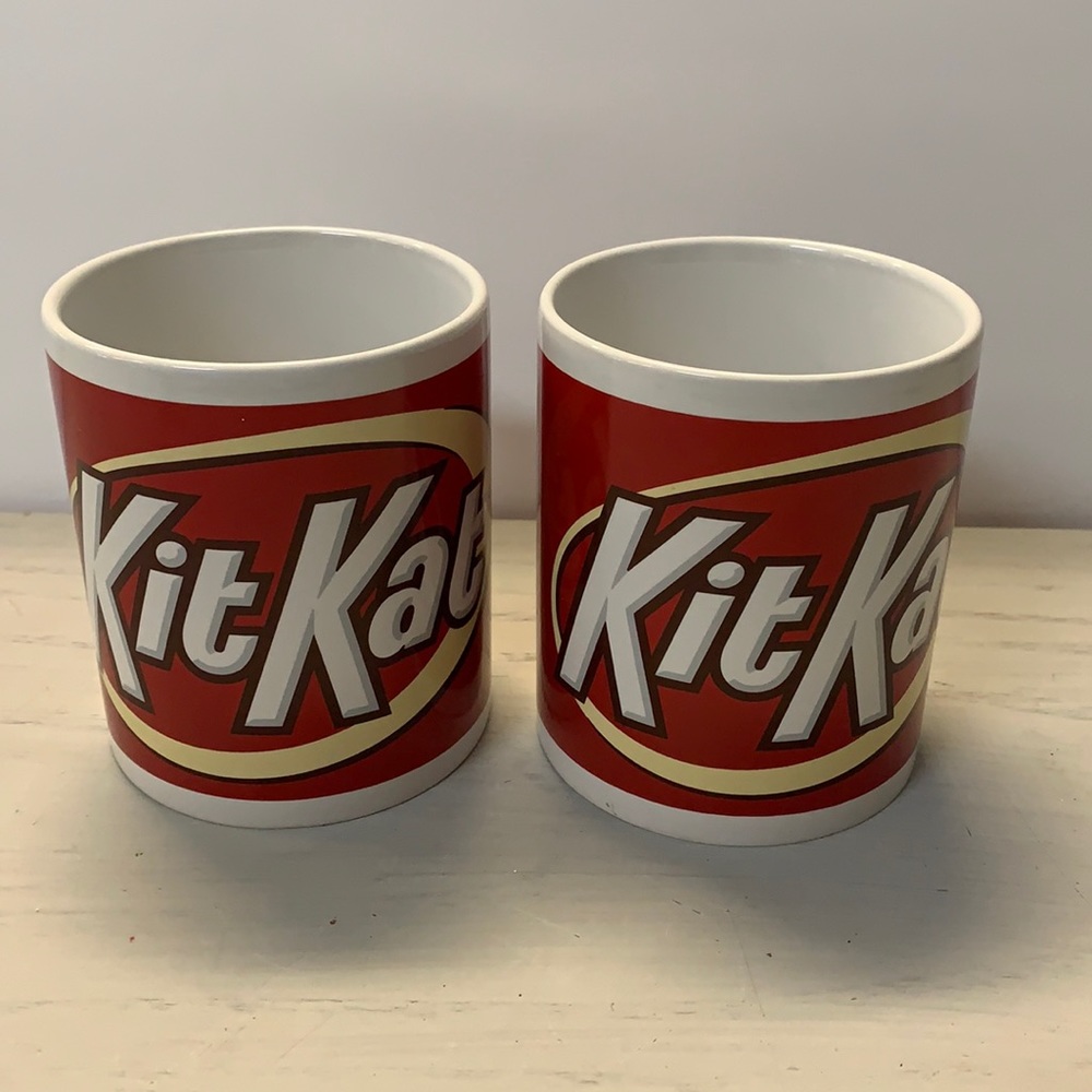 Set 2 KIT KAT coffee cup mug